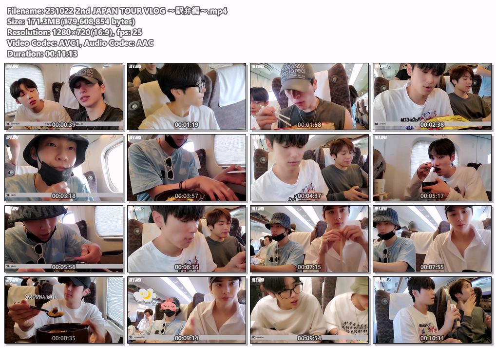 231022 2nd JAPAN TOUR VLOG 〜駅弁編〜