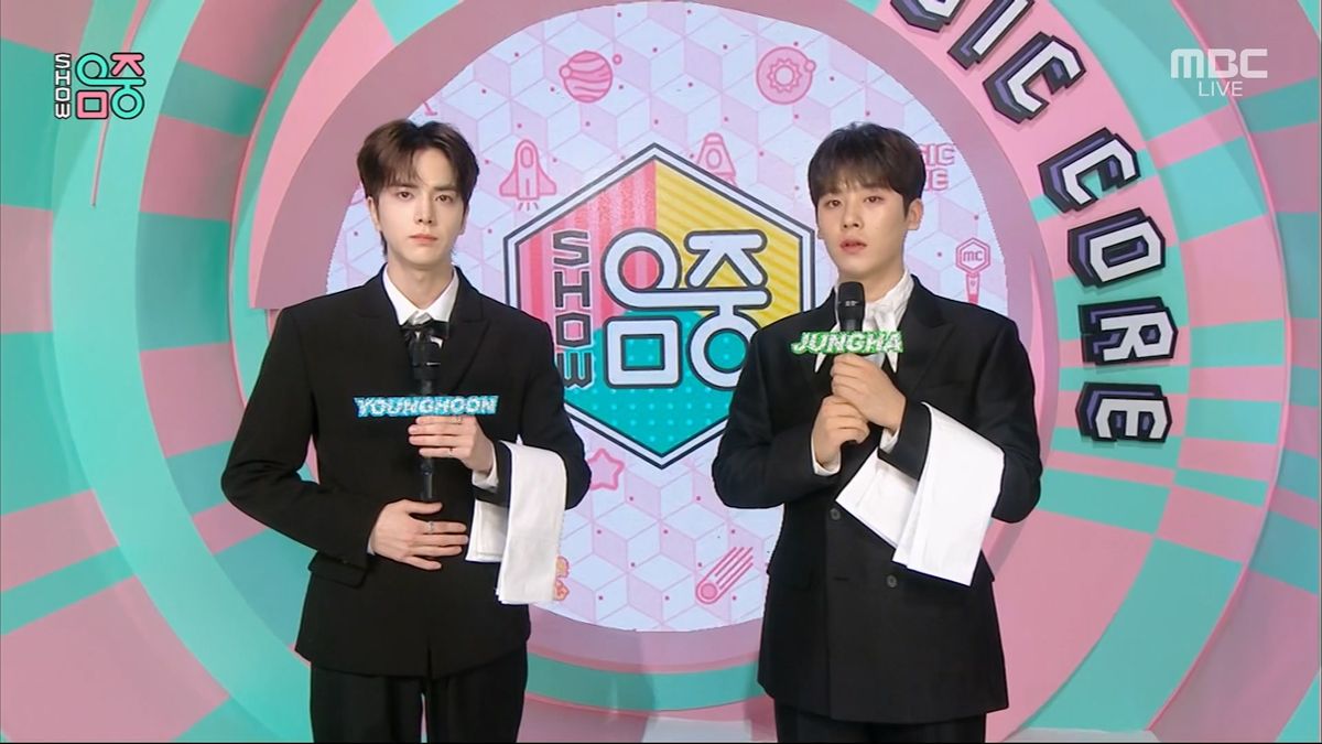 240120 and 240127 MBC 쇼! 음악중심 MC YOUNGHOON CUT