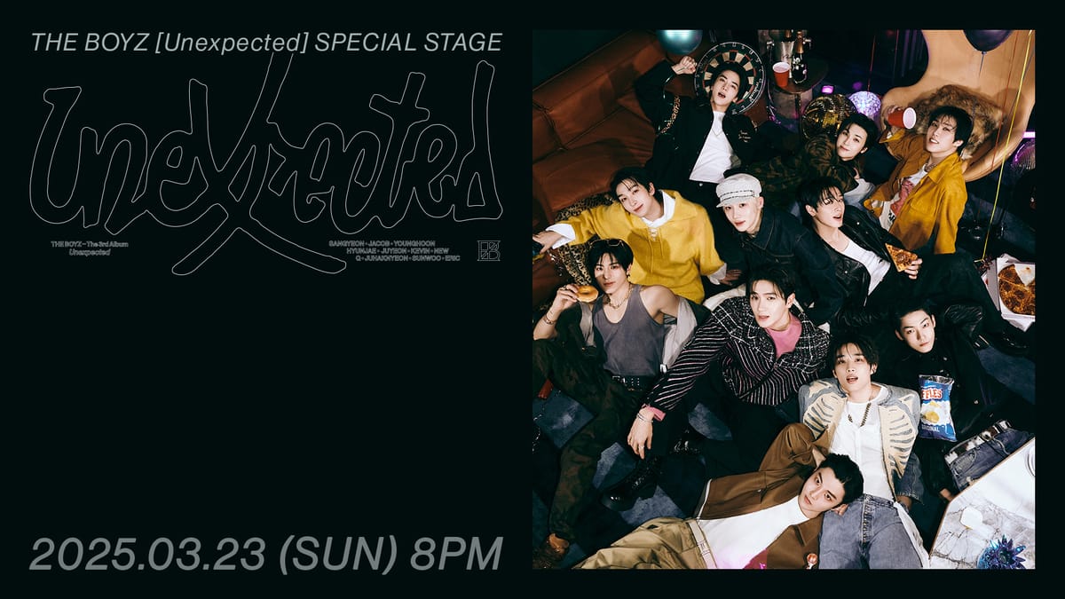 250323 Weverse/Youtube THE BOYZ [Unexpected] SPECIAL STAGE